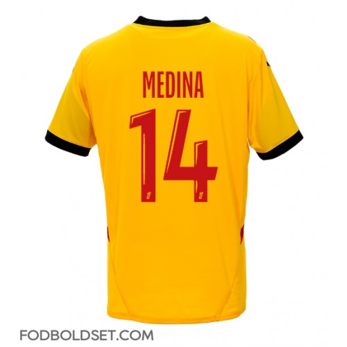 RC Lens Facundo Medina #14 Hjemmebanetrøje 2024-25 Kortærmet